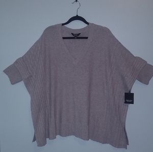Simply Vera Vera Wang Rib Poncho